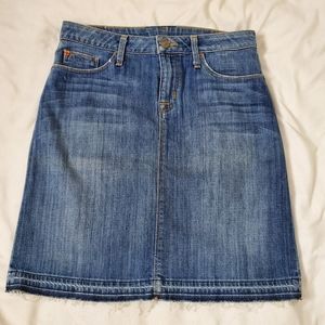 NWOT Hudson Hailey A-Line Denim Skirt Size 29